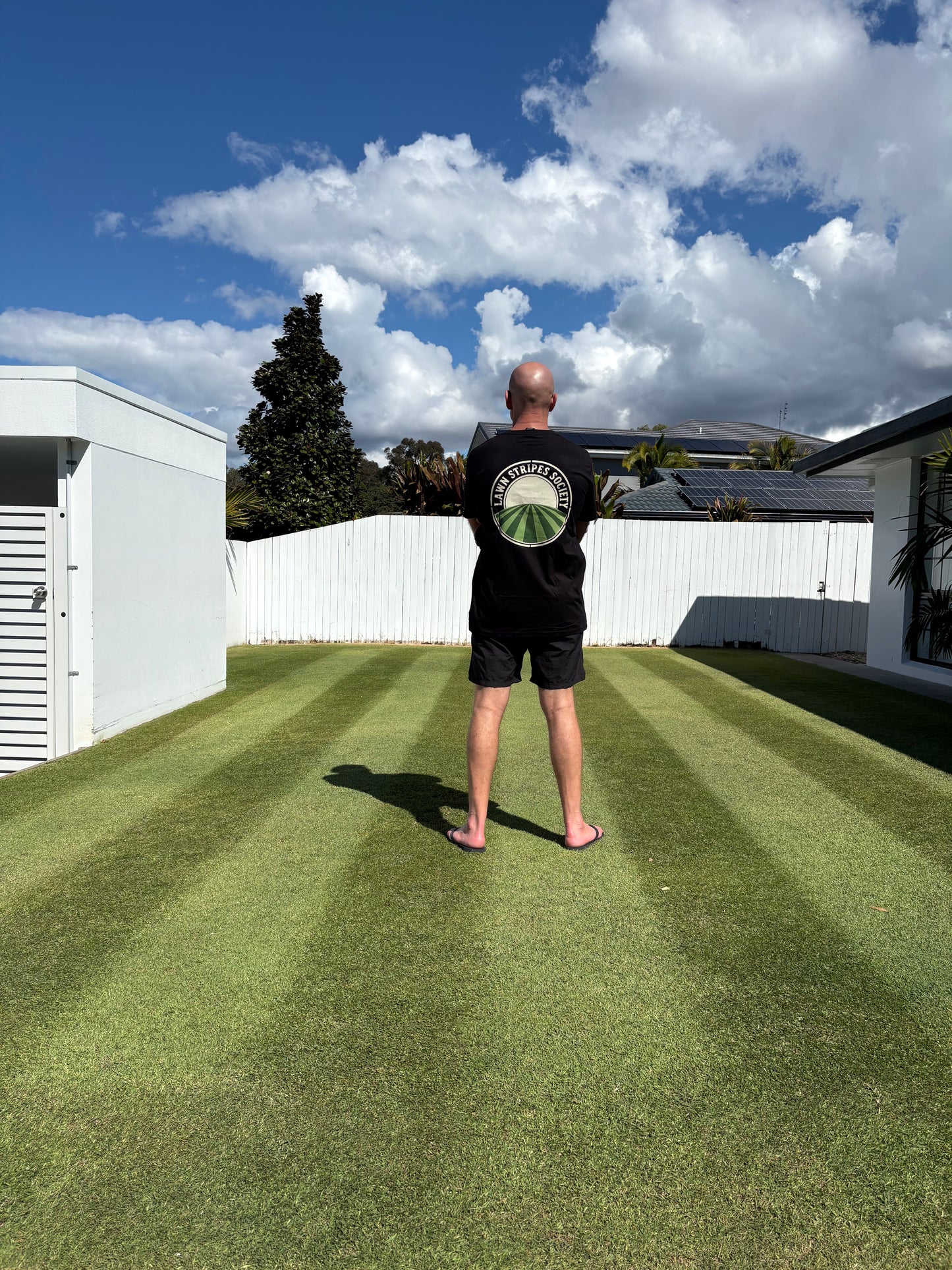 Lawn Stripes Society Tee
